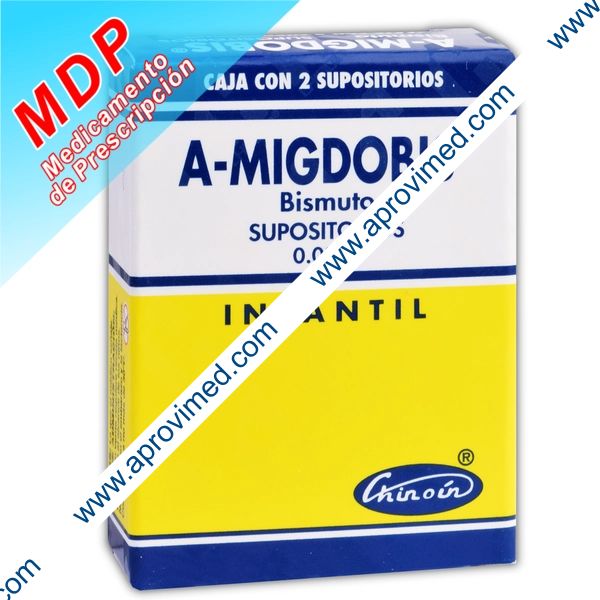 A-MIGDOBIS Infantil c/2 SUPOSITORIOS 0.022 G.