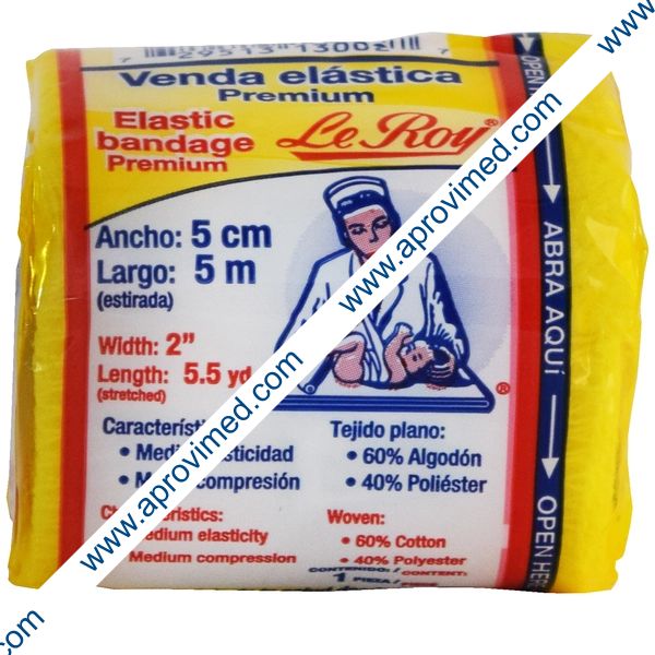 VENDA ELASTICA (Premium) c/1 PZA. 5cm. x 5mt.