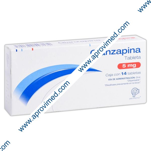 OLANZAPINA (Psicofarma) c/14 TABS. 5 MG.
