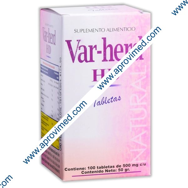 VAR-HERD c/100 TABS. 500 MG.