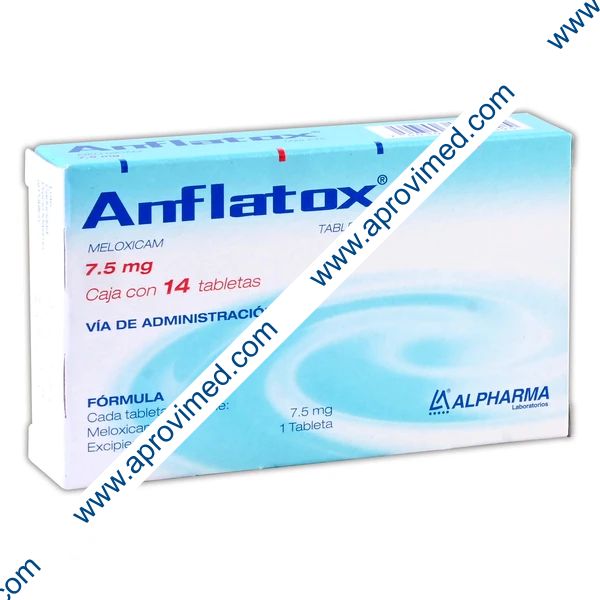 ANFLATOX c/14 TABS. 7.5 MG.