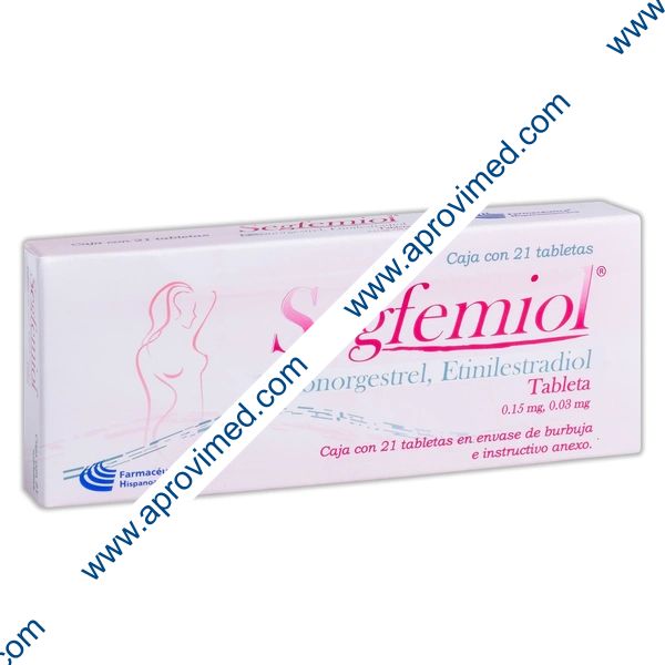 SEGFEMIOL c/21 TABS. 0.15/0.03 MG.