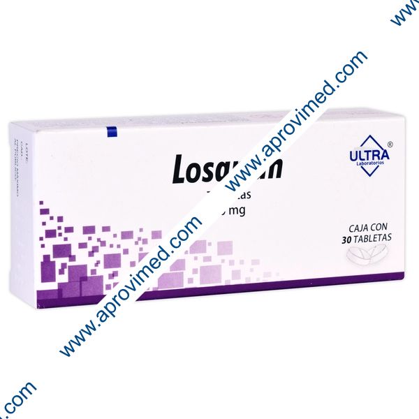 LOSARTÁN (Ultra) c/30 TABS. 50 MG.