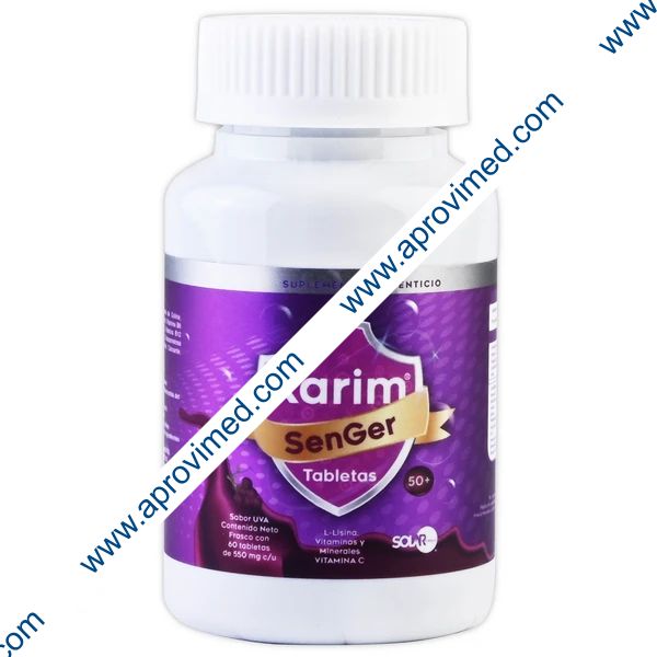 KARIM SENGER 50+ c/60 TABS. 550 MG.