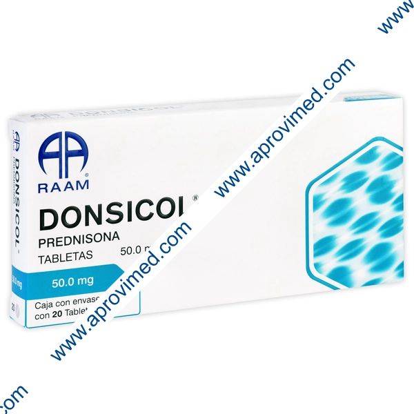 DONSICOL c/20 TABS. 50 MG.