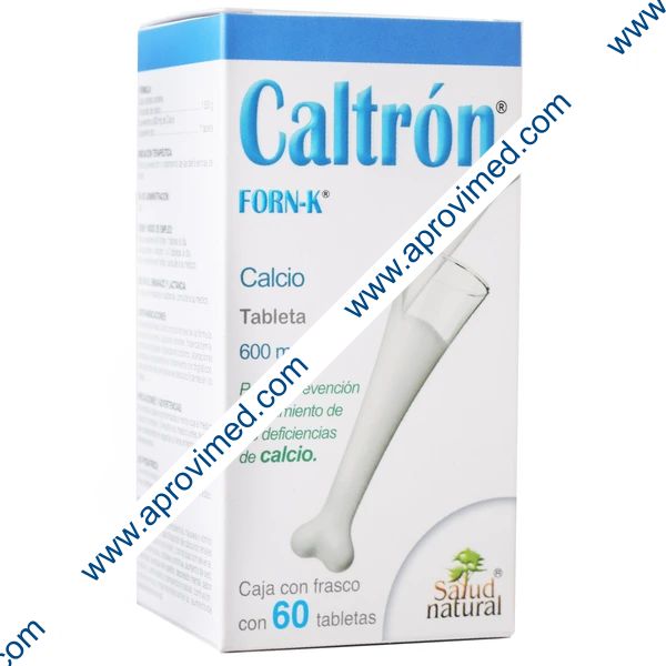 CALTRÓN FORN-K c/60 TABS. 600 MG.