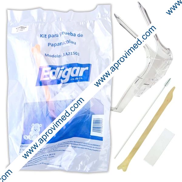 KIT PARA PRUEBA DE PAPANICOLAU (Edigar) Bolsa c/4 Pzs.