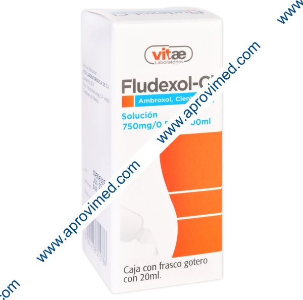 FLUDEXOL-CL SOL. Fco. Gotero 20 ML. 750-0.5 MG/100 ML.