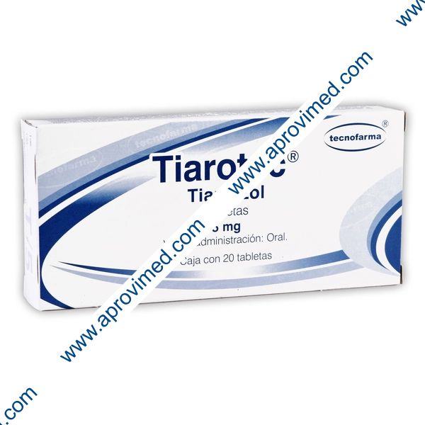 TIAROTEC c/20 TABS. 5 MG.
