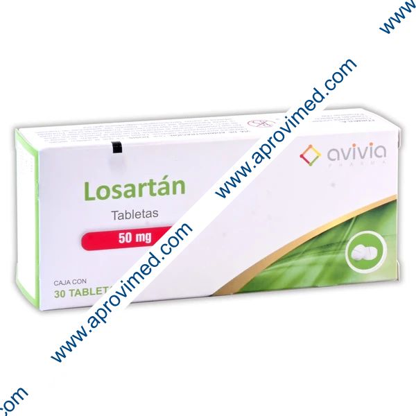 LOSARTÁN (Avivia) c/30 TABS. 50 MG.