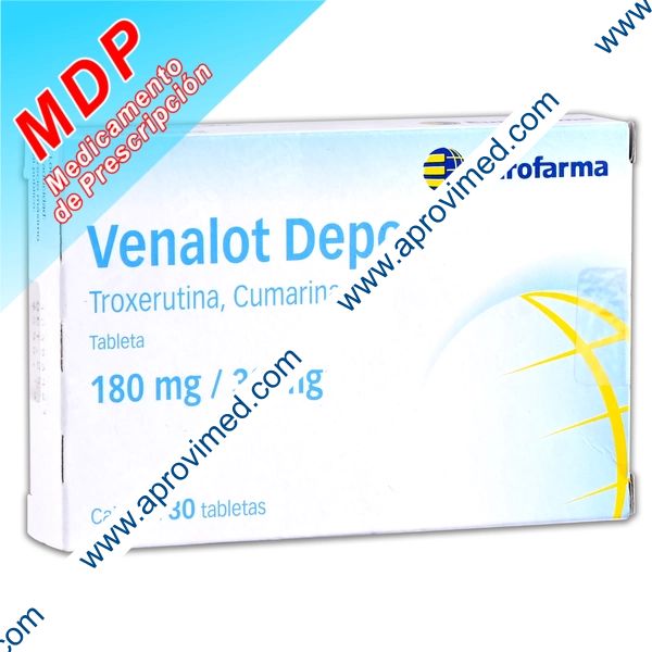 VENALOT DEPOT c/30 TABS. 180/30 MG.