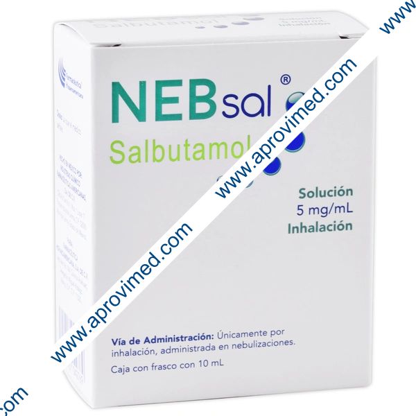 NEBSAL SOL. p/Inhalación Fco. 10 ML. 5 MG/1 ML.