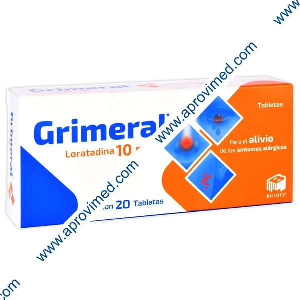 GRIMERAL c/20 TABS. 10 MG.