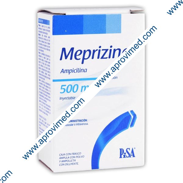MEPRIZINA Sol. Iny. c/1 FCO. AMP. 500 MG/2 ML.