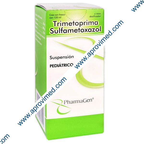TRIMETOPRIMA/SULFAMETOXAZOL (Pharmagen) SUSP. Fco.120 ML. 40-200 MG/5 ML.