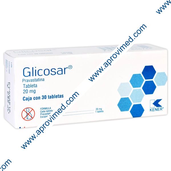 GLICOSAR c/30 TABS. 20 MG.