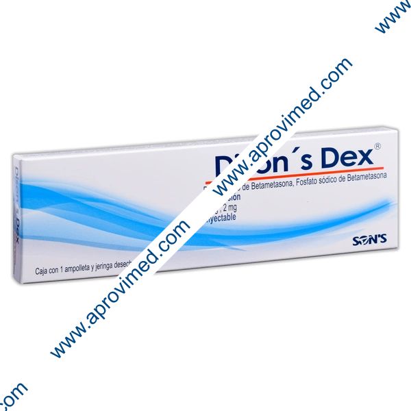 DISON´S DEX Susp. Iny. c/1 AMPTA. 5-2 MG/1 ML. y Jeringa.