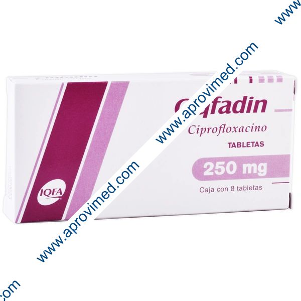 CIQFADIN c/ 8 TABS. 250 MG.