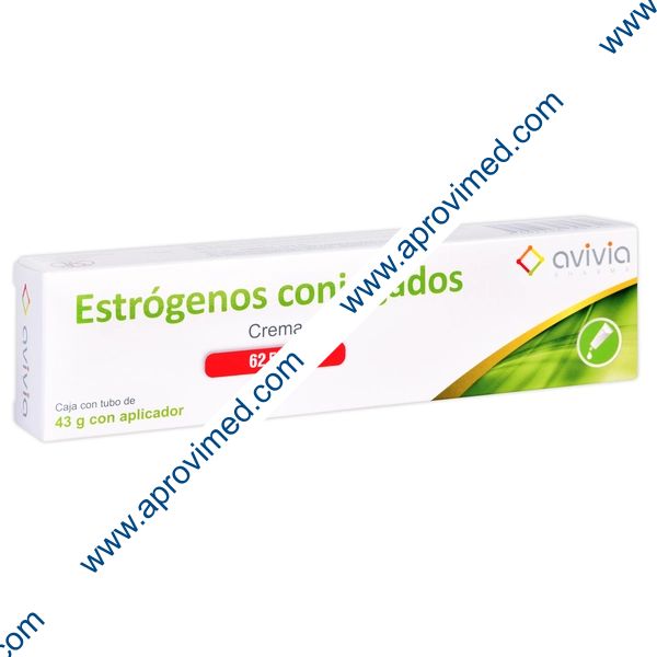 ESTRÓGENOS CONJUGADOS (Avivia) Cma. Vag. Tubo c/43 G. 62.5 MG/100 G.