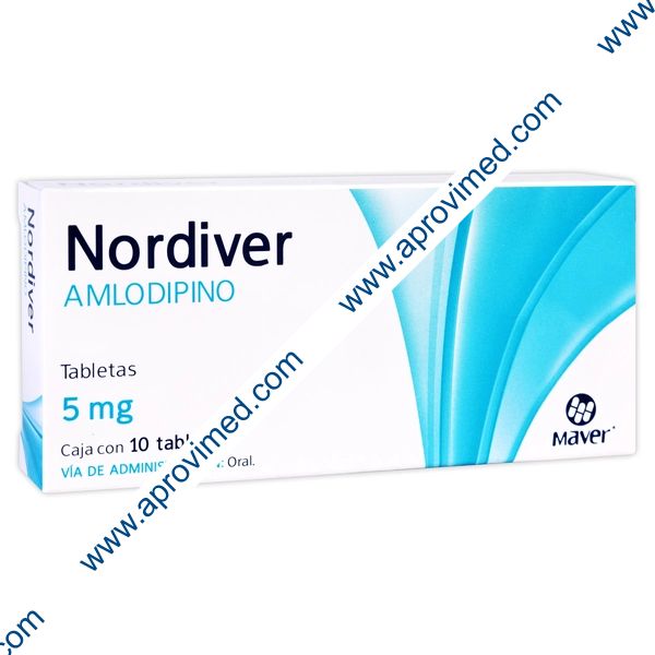 NORDIVER c/10 TABS. 5 MG.