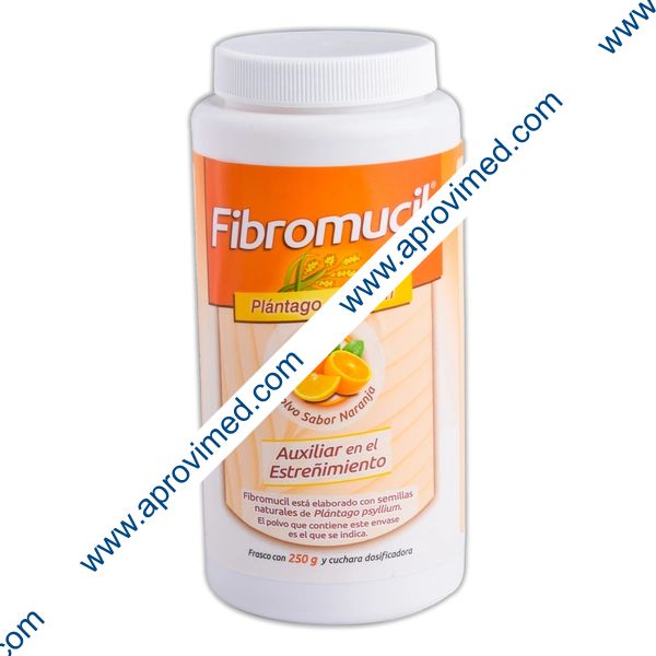 FIBROMUCIL POLVO Sabor Naranja Fco. c/250 G. 31.49 G/100 G.
