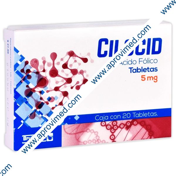 CILOCID c/20 TABLETAS 5 MG.