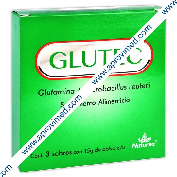 GLUTEC Polvo c/3 SOBRES 15 G.