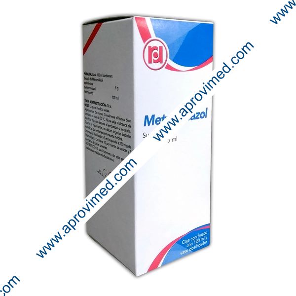 METRONIDAZOL (Randall) SUSP. Fco. 120 ML. 5 G/100 ML.