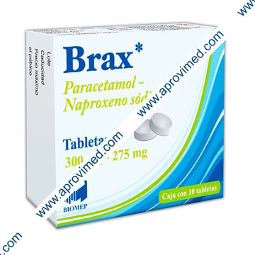 BRAX c/10 TABS. 300/275 MG.