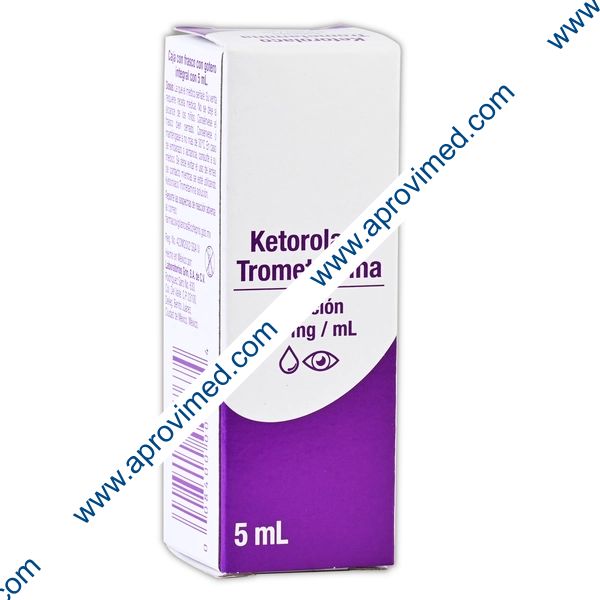 KETOROLACO (Grin) Sol. Oft. Fco. Gotero 5 ML. 5 MG/1 ML.