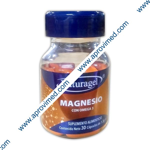 MAGNESIO CON OMEGA 3 (Naturagel) c/30 CAPS. 1.3 G.