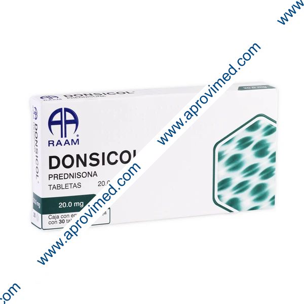 DONSICOL c/30 TABS. 20 MG.