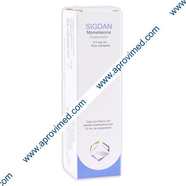 SIGDAN SUSP. SPRAY NASAL Fco. 10 ML. c/60 Dosis. 0.5 MG/1 ML.