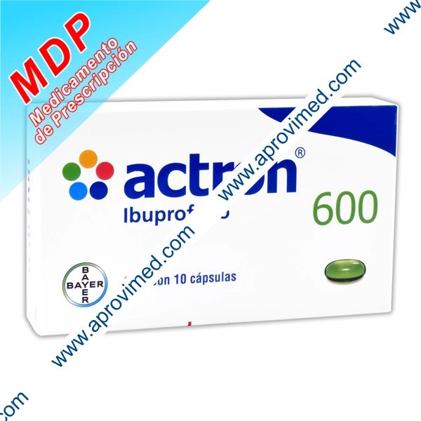 ACTRON c/10 CAPS. 600 MG.