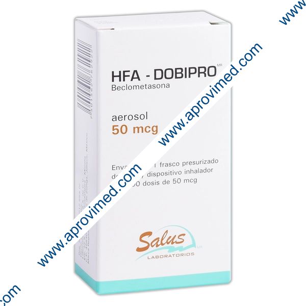 HFA-DOBIPRO AEROSOL p/Inhalación c/200 DOSIS 50 MCG.
