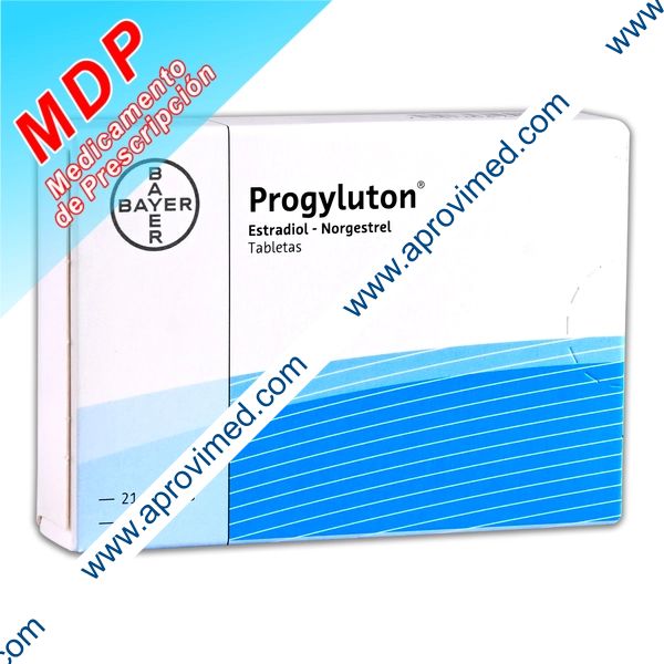 PROGYLUTON c/21 TABS. 2/2/0.50 MG.