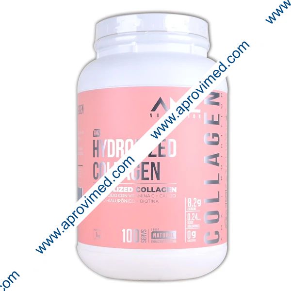 COLÁGENO HIDROLIZADO/VITAMINA C/CALCIO/AC HIALURÓNICO/BIOTINA (AMZ) Bote 1 KG.