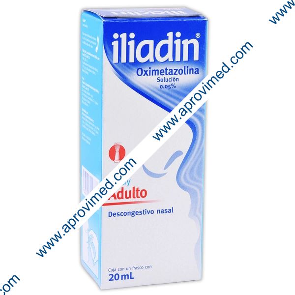 ILIADIN Sol. Nasal 0.05% ADULTO Fco. Atomizador 20 ML.