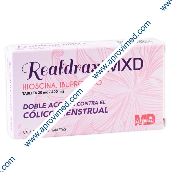 REALDRAX-MXD c/10 TABS. 20/400 MG.