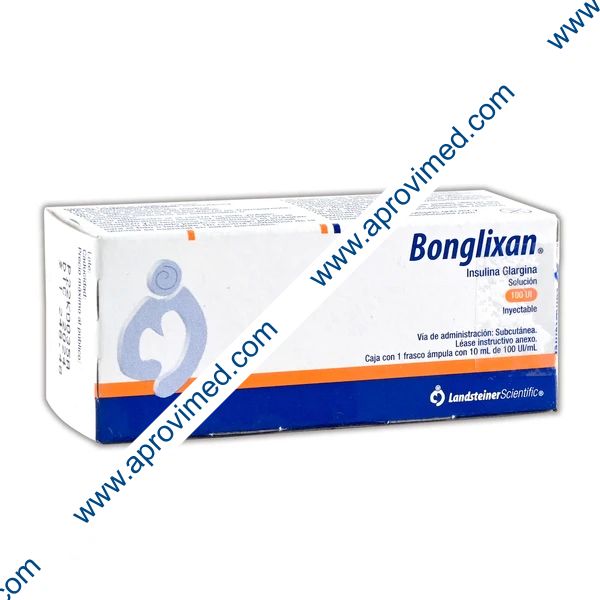 BONGLIXAN Sol. Iny. c/1 FCO. AMP. 10 ML. 100 UI/1 ML.