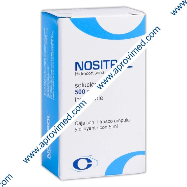 NOSITROL Sol. Iny. c/1 FCO. AMP. 500 MG/5 ML.