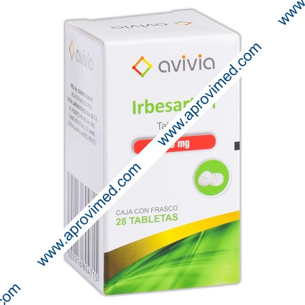 IRBESARTÁN (Avivia) c/28 TABS. 300 MG.