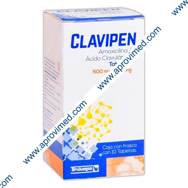 CLAVIPEN c/10 TABS. 500/125 MG.