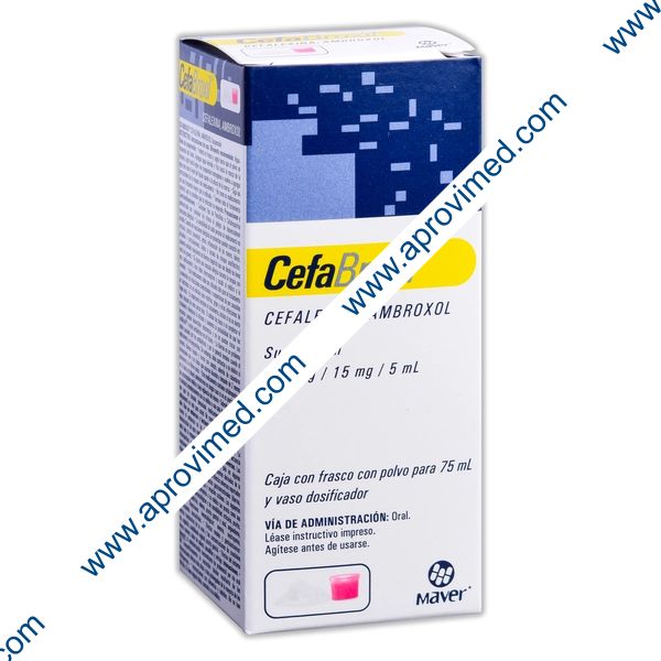 CEFABROXIL SUSP. Fco. 75 ML. 250-15 MG/5 ML.