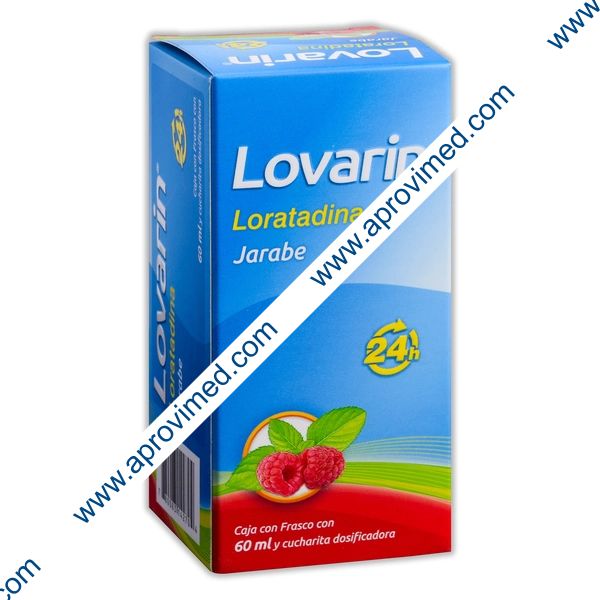 LOVARIN JARABE Fco. 60 ML. 100 MG/100 ML.