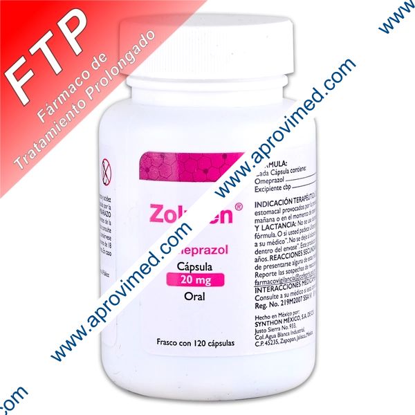ZOLUFEN c/120 CAPS. 20 MG.