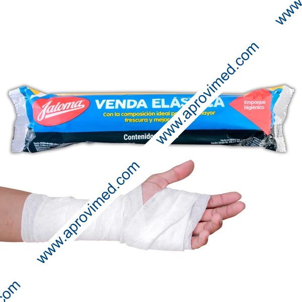 VENDA ELÁSTICA (Jaloma) A: 25cm. L: 5mt. c/1 Pza.