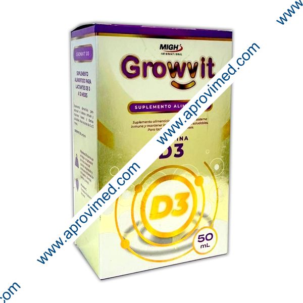 GROWVIT D3 SUSP. Gotas Fco. 50ML.