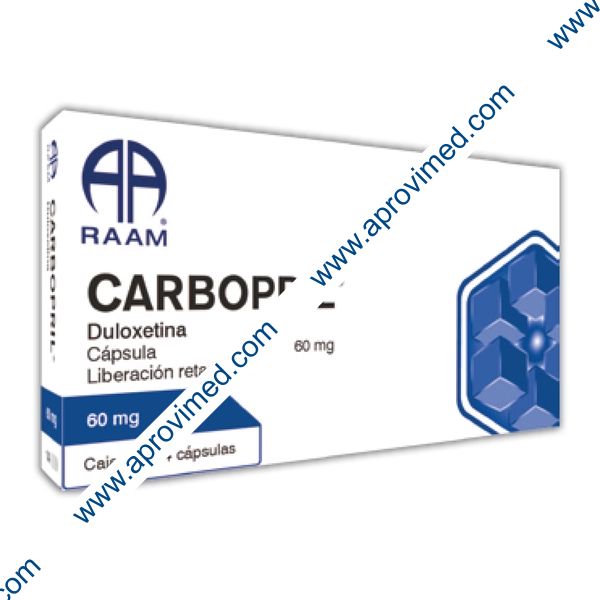 CARBOPRIL c/14 CAPS. L.R. 60 MG.