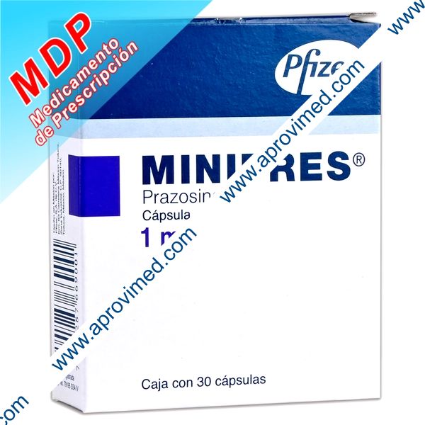 MINIPRES c/30 CAPS. 1 MG.